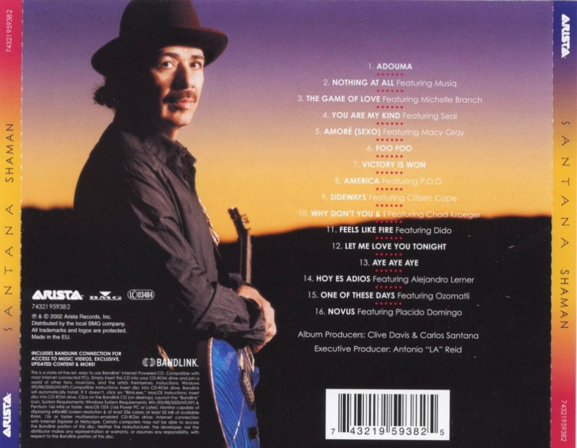 Santana  Shaman  back [EU]